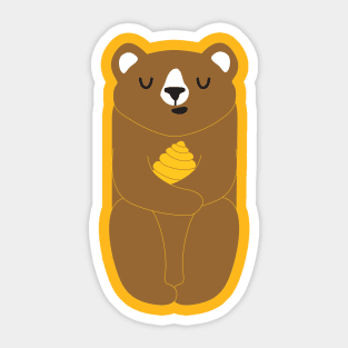 The Honey Bear Sticker